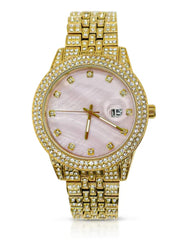 Pastel Pink Gold Watch