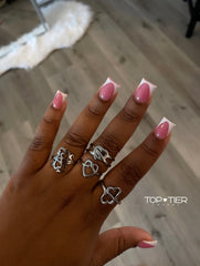 Heart 2 Heart Ring Set