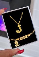 Bear Initial Custom Set