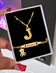 Bear Initial Custom Set