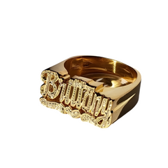 Custom Name Ring