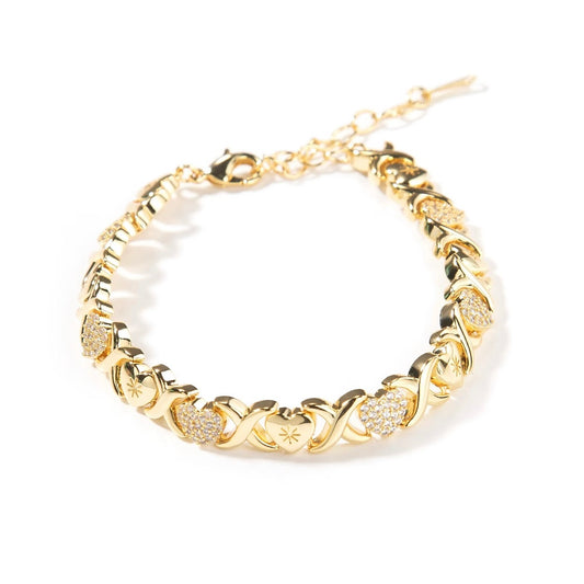Xoxo Heart Bracelet