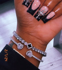 Clover Tennis Bracelet