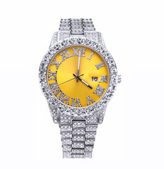 Yellow Face Lavish Watch