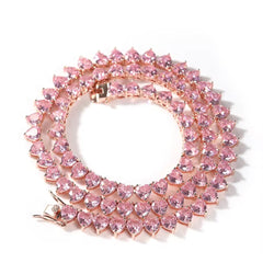 Glassy Heart Necklace