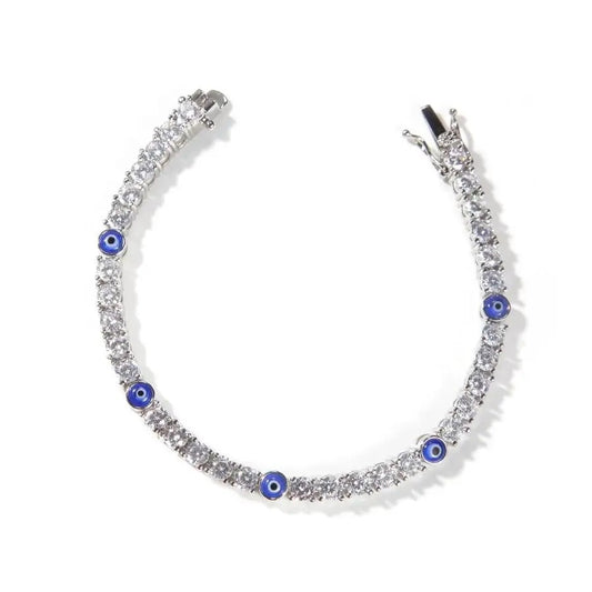 Classic Evil Eye Tennis Bracelet