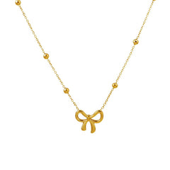 The Bow Necklace