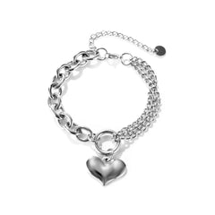 Heart Charm Bracelet
