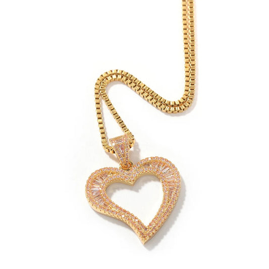 Open Heart Necklace