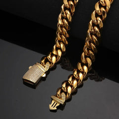 18k Cuban Bracelet