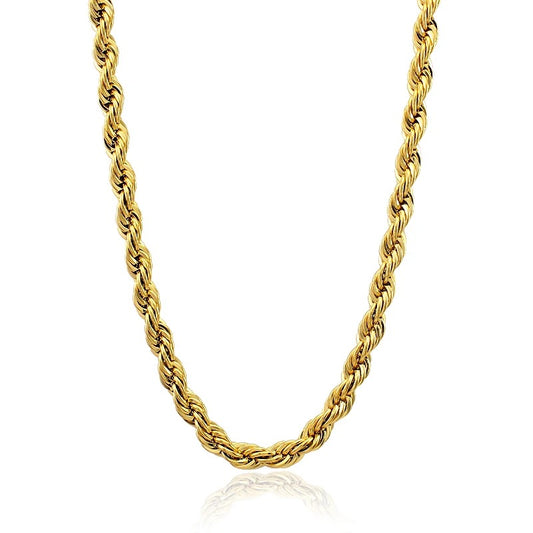 Gold Twist Necklace