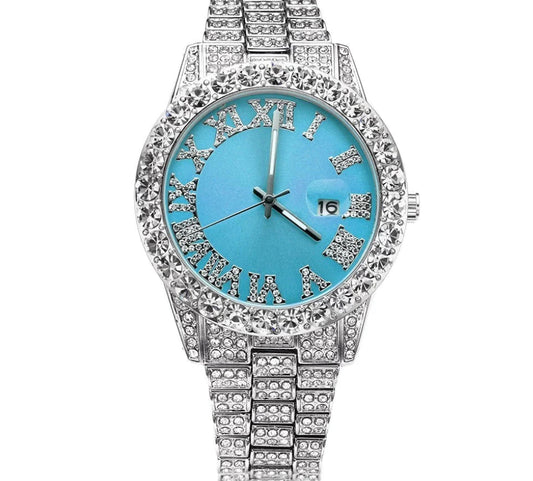 Blue Face Lavish Watch