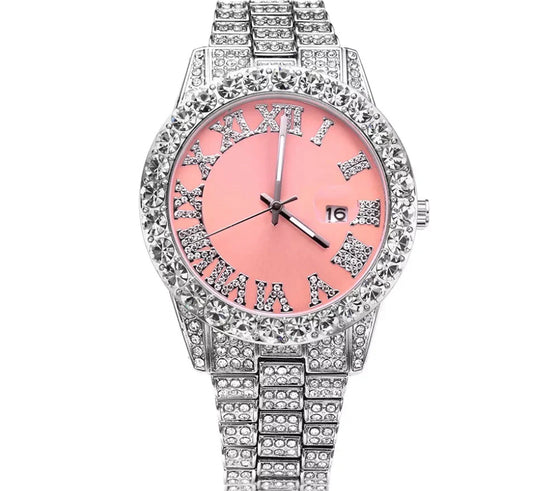 Pink Face Lavish Watch