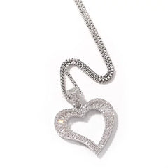 Open Heart Necklace