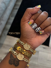 Hello K♡ Gold Bracelet