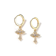 Tiny Cross Hoops