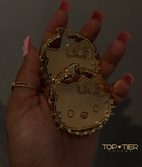 Hello K♡tty Bamboo Earrings