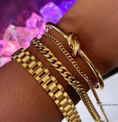 The 4 Gold Bracelets