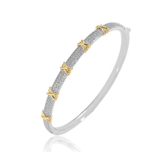 Gold x Silver Bangle