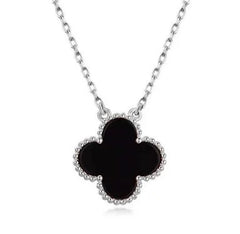 Silver Clover Necklace