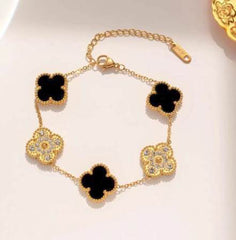 Gold Clover Bracelets