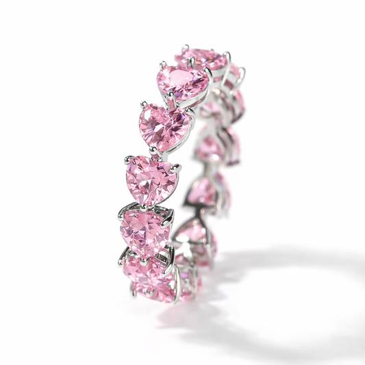 Tiny Hearts Ring