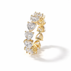 Tiny Hearts Ring