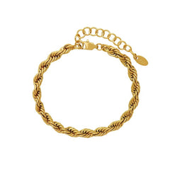 Gold Twist Bracelet