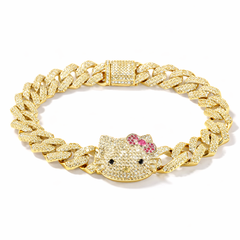 Hello K♡ Cuban Bracelet