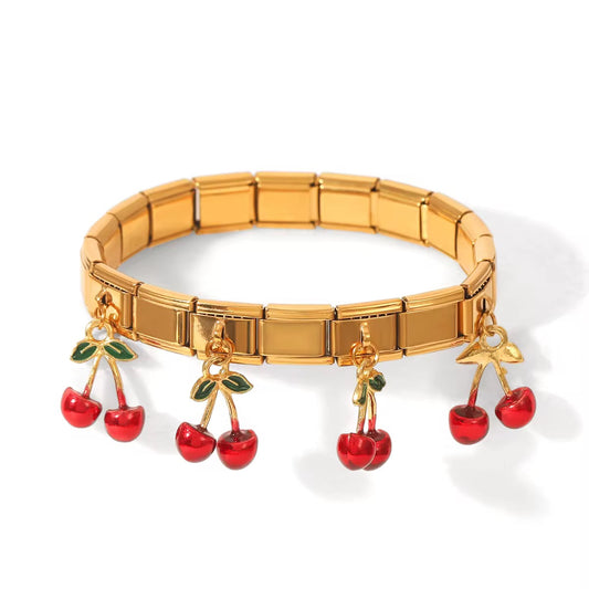 Cherry 🍒 Charm Bracelet