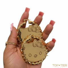 Hello K♡tty Bamboo Earrings