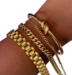 The 4 Gold Bracelets