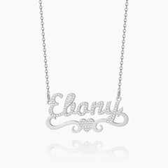 Iced Out Custom Name Necklace