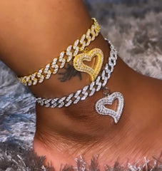Queen of Hearts Anklet ❥