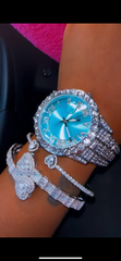 Blue Face Lavish Watch